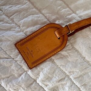 Louis's Vuitton Luggage Tag
